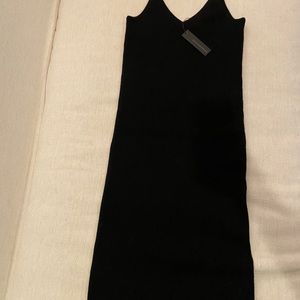 Brand new black cashmere dress